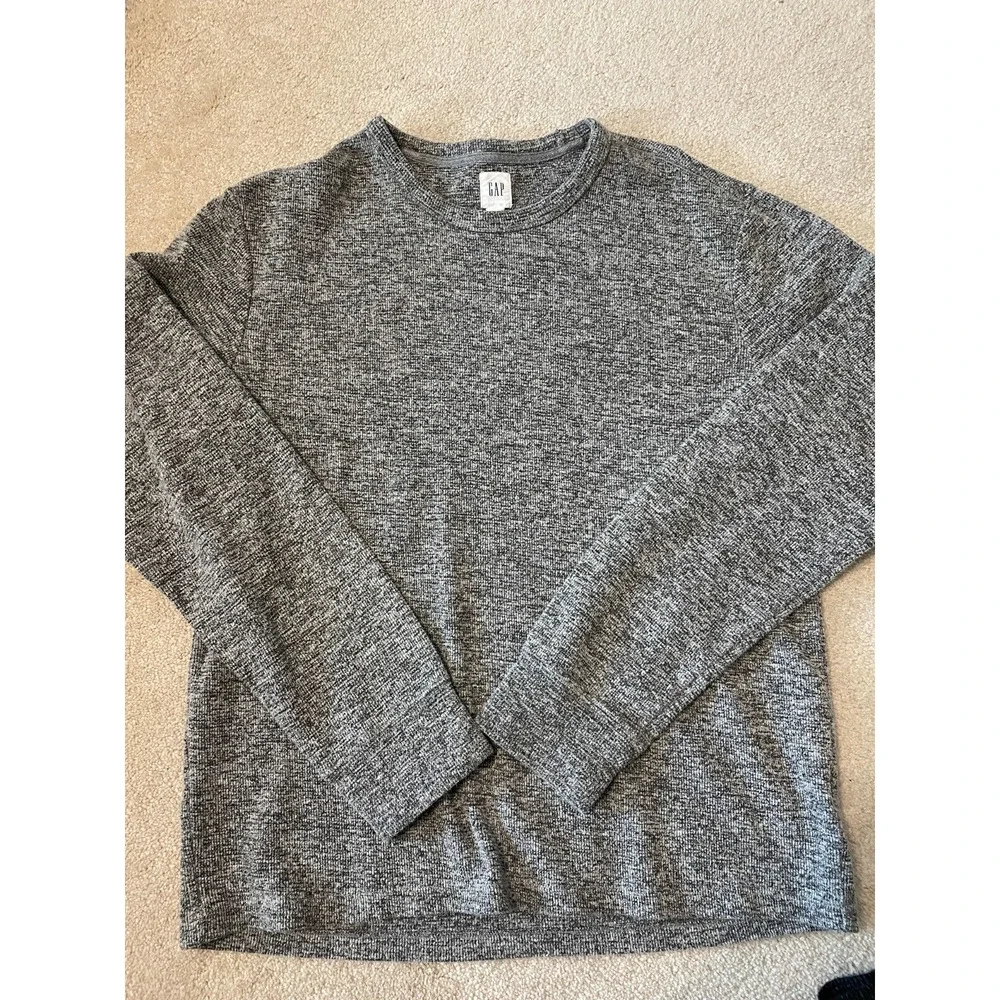 Men's GAP Sweater Heather Grey Size Medium
